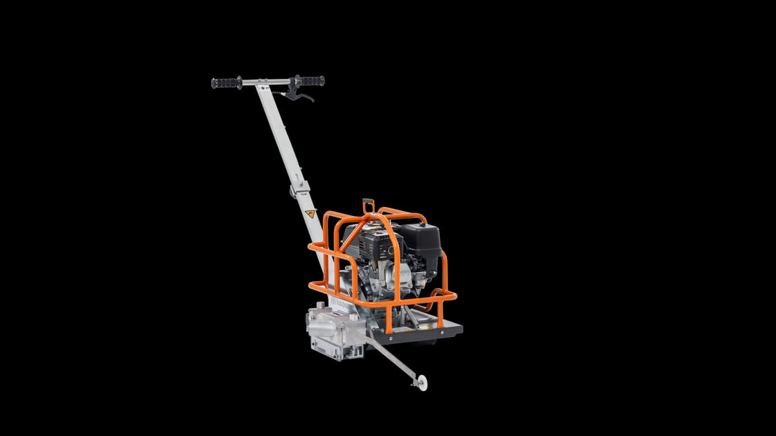 Husqvarna Soff-Cut 150 early-entry concrete saw, manufacturer studio photograph